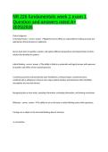 NR 226 fundamentals week 1 exam 1 Question and answers rated A&plus; 2025&sol;2026