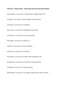 AICP Exam &ndash; People Section &ndash; Study Guide and Exam Preparation Material