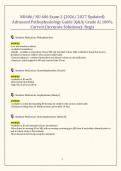 NU606&sol; NU 606 Exam 2 &lpar;2026&sol; 2027 Updated&rpar; Advanced Pathophysiology Guide &vert;Q&A&vert; Grade A&vert; 100&percnt; Correct &lpar;Accurate Solutions&rpar;- Regis