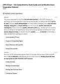 CIPP&sol;E Exam &ndash; Full Comprehensive Study Guide and Certification Exam Preparation Material