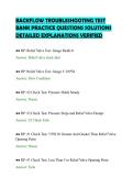 BACKFLOW TROUBLESHOOTING TEST&NewLine;BANK PRACTICE QUESTIONS SOLUTIONS&NewLine;DETAILED EXPLANATIONS VERIFIED