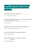 BADM 211 CERTIFICATION EVALUATION&NewLine;TEST 2026 FULL SOLUTION QUESTIONS&NewLine;GRADED A&plus;