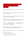 NR226 Final Study Guide Question and answers already passed 2025&sol;2026