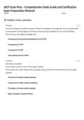 AICP Exam Prep &ndash; Comprehensive Study Guide and Certification Exam Preparation Material