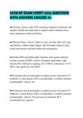 ACSM EP EXAM SCRIPT 2026 QUESTIONS&NewLine;WITH ANSWERS GRADED A&plus;