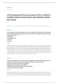 VATI RN fundamentals proctored EXAM A&plus; GRADE ASSURED COMPLETE SOLUTIONS AND VERIFIED ANSWERS