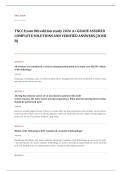 TNCC trauma assessment EXAM A&plus; GRADE ASSURED COMPLETE SOLUTIONS AND VERIFIED ANSWERS