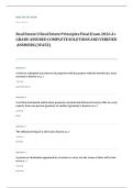 real estate principles EXAM A&plus; GRADE ASSURED COMPLETE SOLUTIONS AND VERIFIED ANSWERS