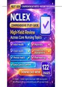 NCLEX Comprehensive Study Guide &lpar;PDF&rpar; &vert; Updated NGN Review &vert; Nursing Exam Prep