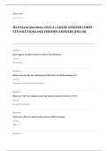 NMLS safe act EXAM A&plus; GRADE ASSURED COMPLETE SOLUTIONS AND VERIFIED ANSWERS