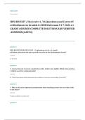 HESI PN comprehensive EXAM A&plus; GRADE ASSURED COMPLETE SOLUTIONS AND VERIFIED ANSWERS