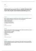NUR 211 fundamentals nursing EXAM A&plus; GRADE ASSURED COMPLETE SOLUTIONS AND VERIFIED ANSWERS