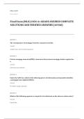 NMLS safe mortgage loan originator EXAM A&plus; GRADE ASSURED COMPLETE SOLUTIONS AND VERIFIED ANSWERS