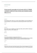 real estate principles EXAM A&plus; GRADE ASSURED COMPLETE SOLUTIONS AND VERIFIED ANSWERS