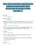 SELF TEST CHAPTER 13 BONTRAGER&NewLine;CERTIFICATION SCRIPT 2026&NewLine;QUESTIONS WITH SOLUTIONS&NewLine;GRADED A&plus;&NewLine;