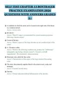 SELF TEST CHAPTER 13 BONTRAGER&NewLine;PRACTICE EXAMINATION 2026&NewLine;QUESTIONS WITH ANSWERS GRADED&NewLine;A&plus;&NewLine;