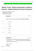 BIOD 101 Exam 1 -with 100 verified solutions-2023-2024