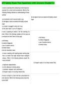 ATI Safety Exam Test Questions with Answers Graded A&plus;