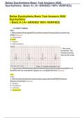 Relias Dysrhythmia Basic Test Answers Questions and Study Guide for Practice