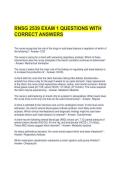 RNSG 2539 EXAM 1 QUESTIONS WITH CORRECT ANSWERS 