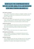 SERVSAFE 90 COMPREHENSIVE&NewLine;STUDY GUIDE 2026 FULL QUESTIONS&NewLine;AND SOLUTIONS GRADED A&plus;
