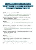 SERVSAFE 90 COMPREHENSIVE&NewLine;STUDY GUIDE 2026 FULL QUESTIONS&NewLine;AND SOLUTIONS GRADED A&plus;