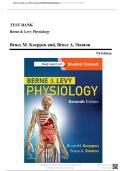  Test Bank for Berne & Levy Physiology 7th Edition by Koeppen & Stanton &vert; Chapters 1&ndash;44 Verified Questions & Answers 2025