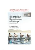 Test Bank for Essentials of Human Anatomy & Physiology 13th Edition by Marieb and Keller&NewLine;