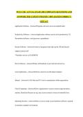 WGU C182  ACTUAL EXAM &vert;100 COMPLETE QUESTIONS AND ANSWERS 2026 LATEST UPDATED &vert; 100&percnt; RATED CORRECT &vert; GET A&plus;&excl;&excl;