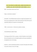 WGU C720 COMPLETE OA PREP GUIDE &vert; COMPLETE QUESTIONS AND ANSWERS &vert; 2026 LATEST UPDATED&vert; 100&percnt; RATED CORRECT &vert; GET A&plus;&excl;&excl;
