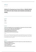 NRNP 6531 primary care adults gerontology EXAM A&plus; GRADE ASSURED COMPLETE SOLUTIONS AND VERIFIED ANSWERS