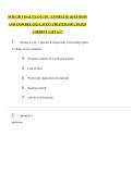 NURS 201 FINAL EXAM UTK  &vert; COMPLETE QUESTIONS AND ANSWERS &vert; 2026 LATEST UPDATED&vert; 100&percnt; RATED CORRECT &vert; GET A&plus;&excl;&excl;