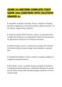 ADMN 232 MIDTERM COMPLETE STUDY&NewLine;GUIDE 2026 QUESTIONS WITH SOLUTIONS&NewLine;GRADED A&plus;