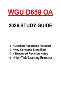 WGU D659 IT APPLICATIONS &vert; STUDY GUIDE &vert; KEY CONCEPTS & OBJECTIVE ASSESSMENT REVIEW &vert; 2026