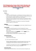 N212 Pathophysiology Exam 1 Study Guide &vert; Questions and Answers &vert; 2026 Update &vert; 100&percnt; Correct - Eastwick College&period;