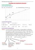 Grundlagen der Analytischen Geometrie - Mathematik-Abitur 2026 Sachsen-Anhalt
