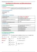 Grundlagen der Differentialrechnung - Mathematik-Abitur 2026 Sachsen-Anhalt