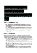 The S-Tier Michigan Auctioneer Mastery Exam Test Bank 2026&sol;2027 &vert; 88 Verified Q&A & Legal Analyses