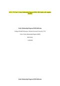 WGU C792 Task 2&colon; Entity Relationship Diagram &lpar;ERD&rpar; &vert; 2026 Update with complete solutions&period;&NewLine;