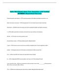 Idaho Real Estate State Test- Questions with Verified &NewLine;ANSWERS &lpar;Guaranteed Success&rpar; 