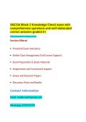SNCOA Block 2 Knowledge Check exam with comprehensive questions and well elaborated correct answers graded A&plus;&period;