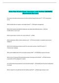 Idaho Real Estate Exam- Questions with Verified ANSWERS &NewLine;&lpar;Guaranteed Success&rpar; 