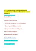 PPL 373 Ch&period; 3 exam with comprehensive questions and well elaborated correct answers graded A&plus;