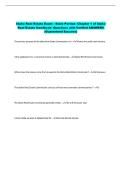 Idaho Real Estate Exam - State Portion- Chapter 1 of Idaho &NewLine;Real Estate Handbook- Questions with Verified ANSWERS &NewLine;&lpar;Guaranteed Success&rpar; 