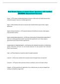 Real Estate Agency in Idaho Exam- Questions with Verified &NewLine;ANSWERS &lpar;Guaranteed Success&rpar;