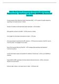 Idaho Real Estate Commission Overview and Licensing &NewLine;Requirements - Questions with Verified ANSWERS &lpar;Guaranteed &NewLine;Success&rpar; 