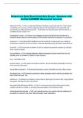 Federal and State Exam Idaho Real Estate - Questions with &NewLine;Verified ANSWERS &lpar;Guaranteed Success&rpar; 