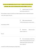 NSG 552 PSYCHOPHARMACOLOGY EXAM 2&vert;  COMPLETE QUESTIONS AND ANSWERS &vert; 2026 LATEST UPDATED&vert; 100&percnt; RATED CORRECT &vert; GET A&plus;&excl;&excl;