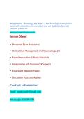 Straighterline Sociology 101&comma; Topic 1 The Sociological Perspective exam with comprehensive questions and well elaborated correct answers graded A&plus;&period;