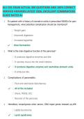 ALU 201 EXAM ACTUAL 300 QUESTIONS AND 100&percnt; CORRECT &NewLine;VERIFIED ANSWERS LATEST 2026&comma; EXCELLENT COMBINATION &NewLine;GUIDE RATED A&plus;